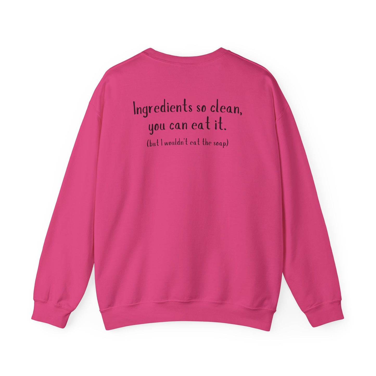 Unisex Heavy Blend™ Crewneck Sweatshirt w/ back writing