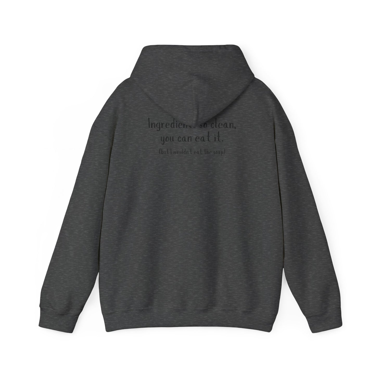 Unisex Heavy Blend™ Hooded Sweatshirt w/ back writing