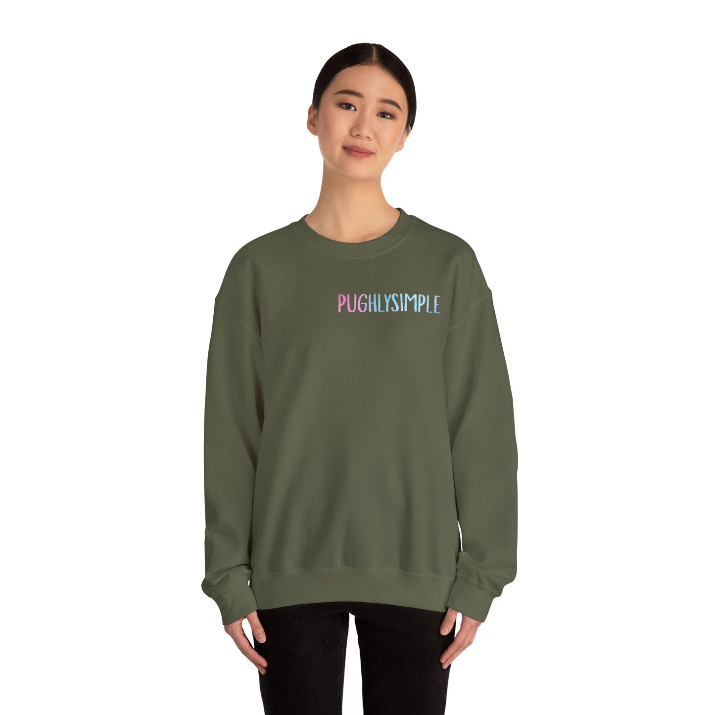 Unisex Heavy Blend™ Crewneck Sweatshirt w/ back writing