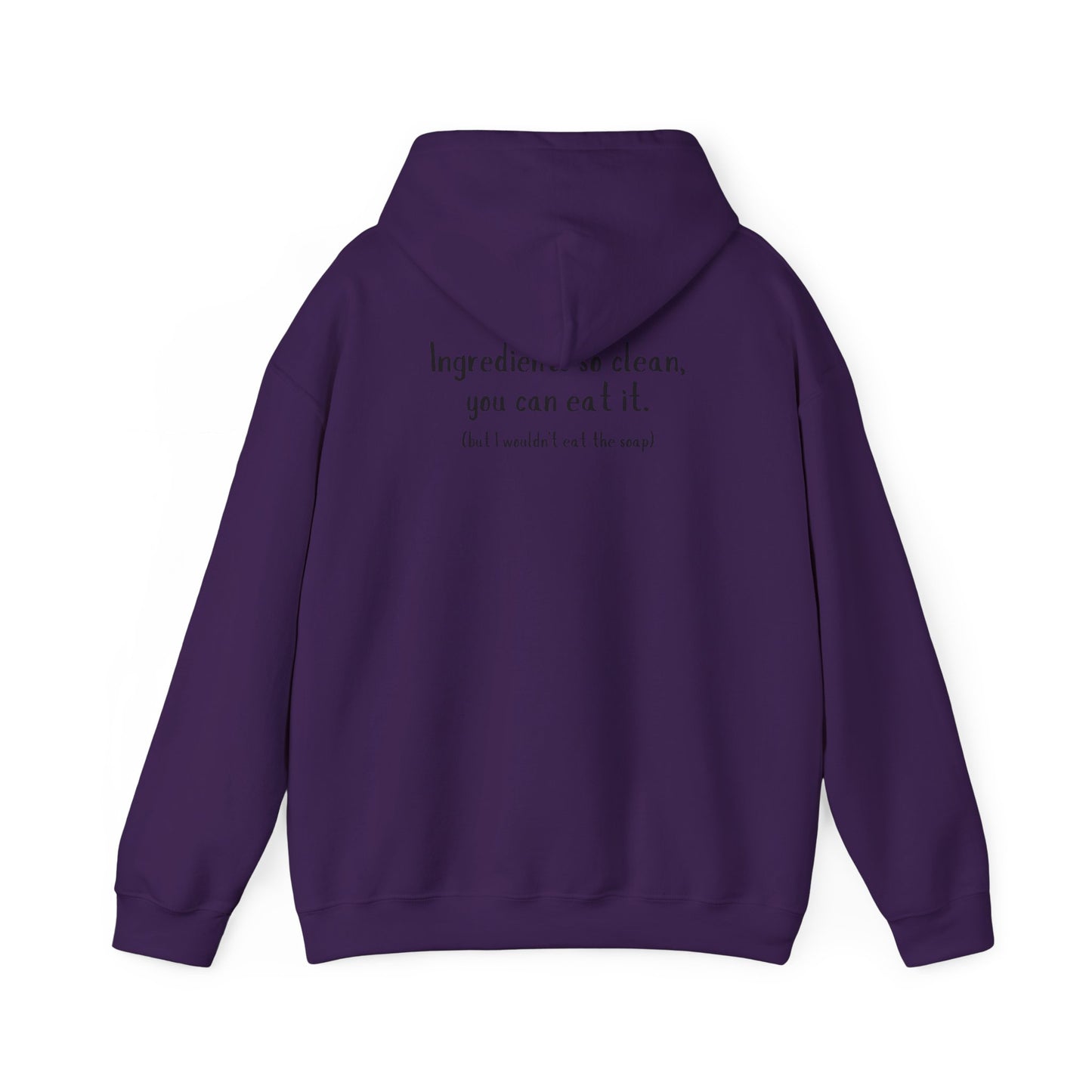 Unisex Heavy Blend™ Hooded Sweatshirt w/ back writing