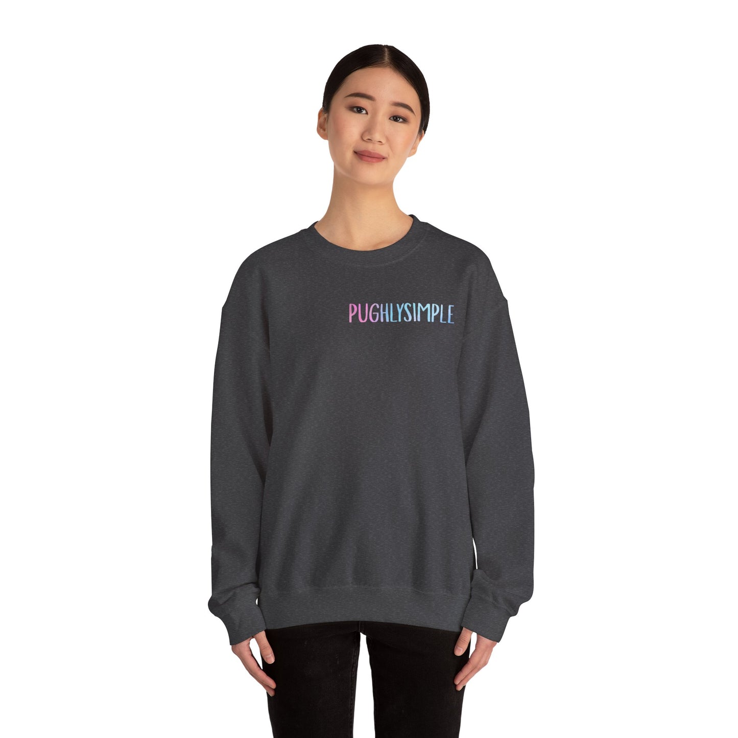 Unisex Heavy Blend™ Crewneck Sweatshirt w/ back writing