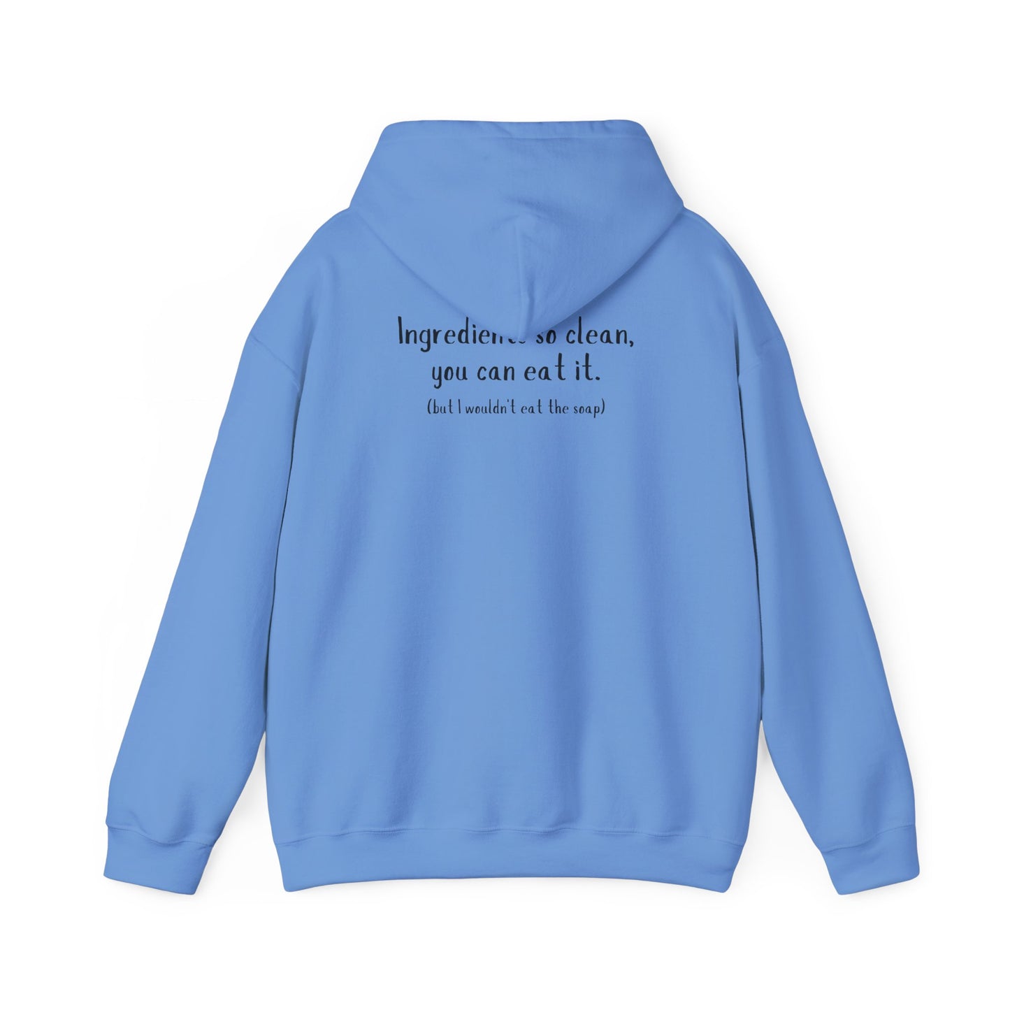 Unisex Heavy Blend™ Hooded Sweatshirt w/ back writing