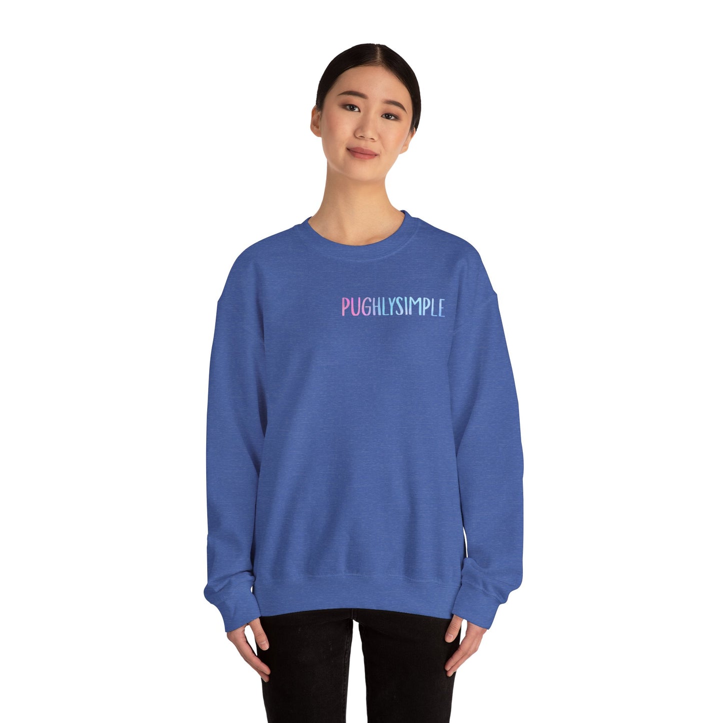 Unisex Heavy Blend™ Crewneck Sweatshirt w/ back writing