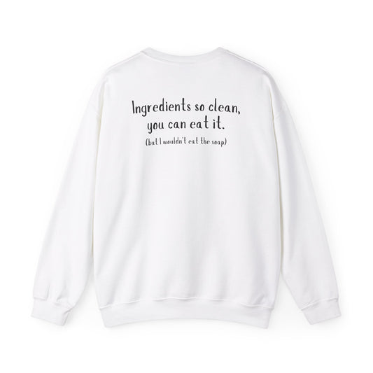 Unisex Heavy Blend™ Crewneck Sweatshirt w/ back writing