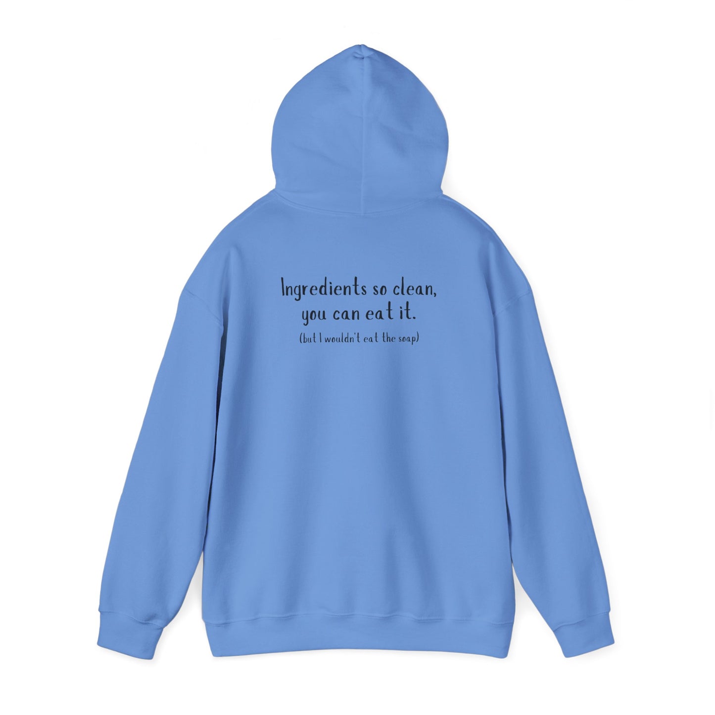Unisex Heavy Blend™ Hooded Sweatshirt w/ back writing