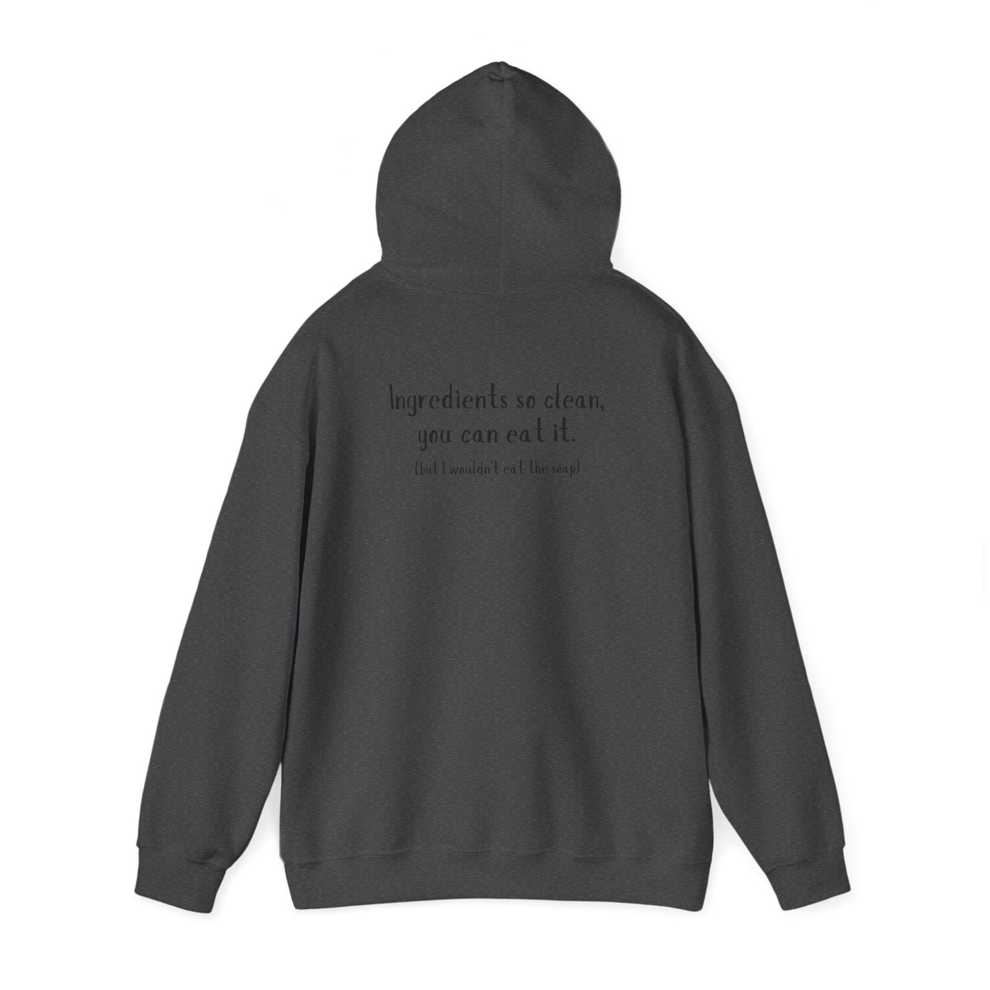 Unisex Heavy Blend™ Hooded Sweatshirt w/ back writing