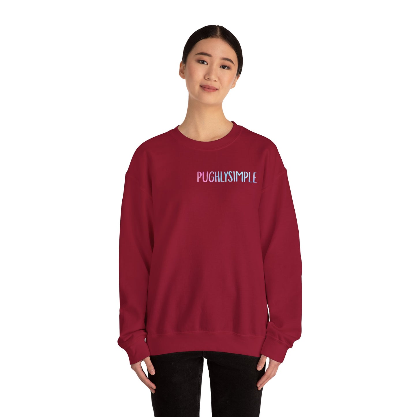 Unisex Heavy Blend™ Crewneck Sweatshirt w/ back writing