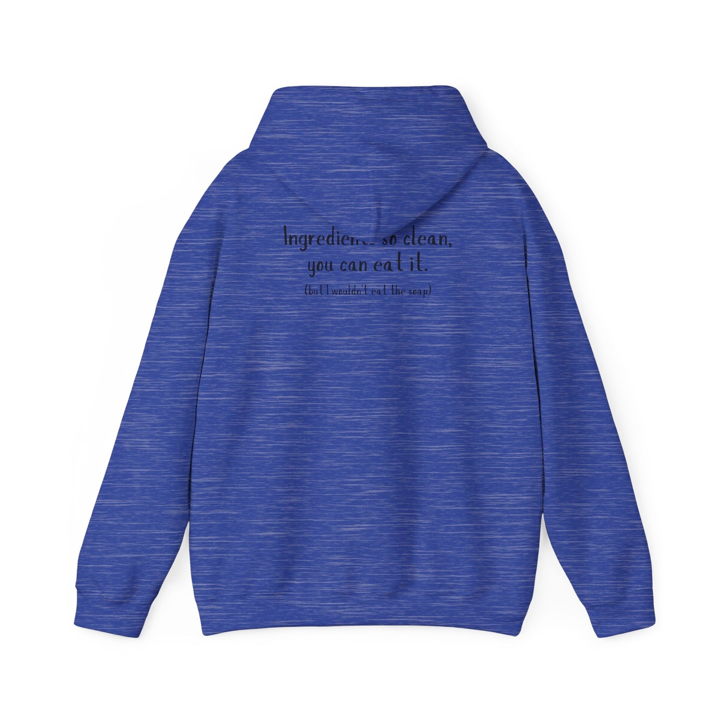 Unisex Heavy Blend™ Hooded Sweatshirt w/ back writing