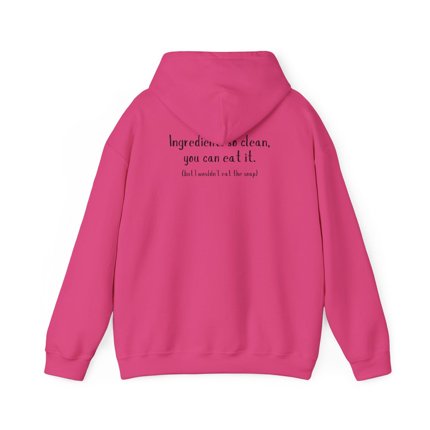 Unisex Heavy Blend™ Hooded Sweatshirt w/ back writing