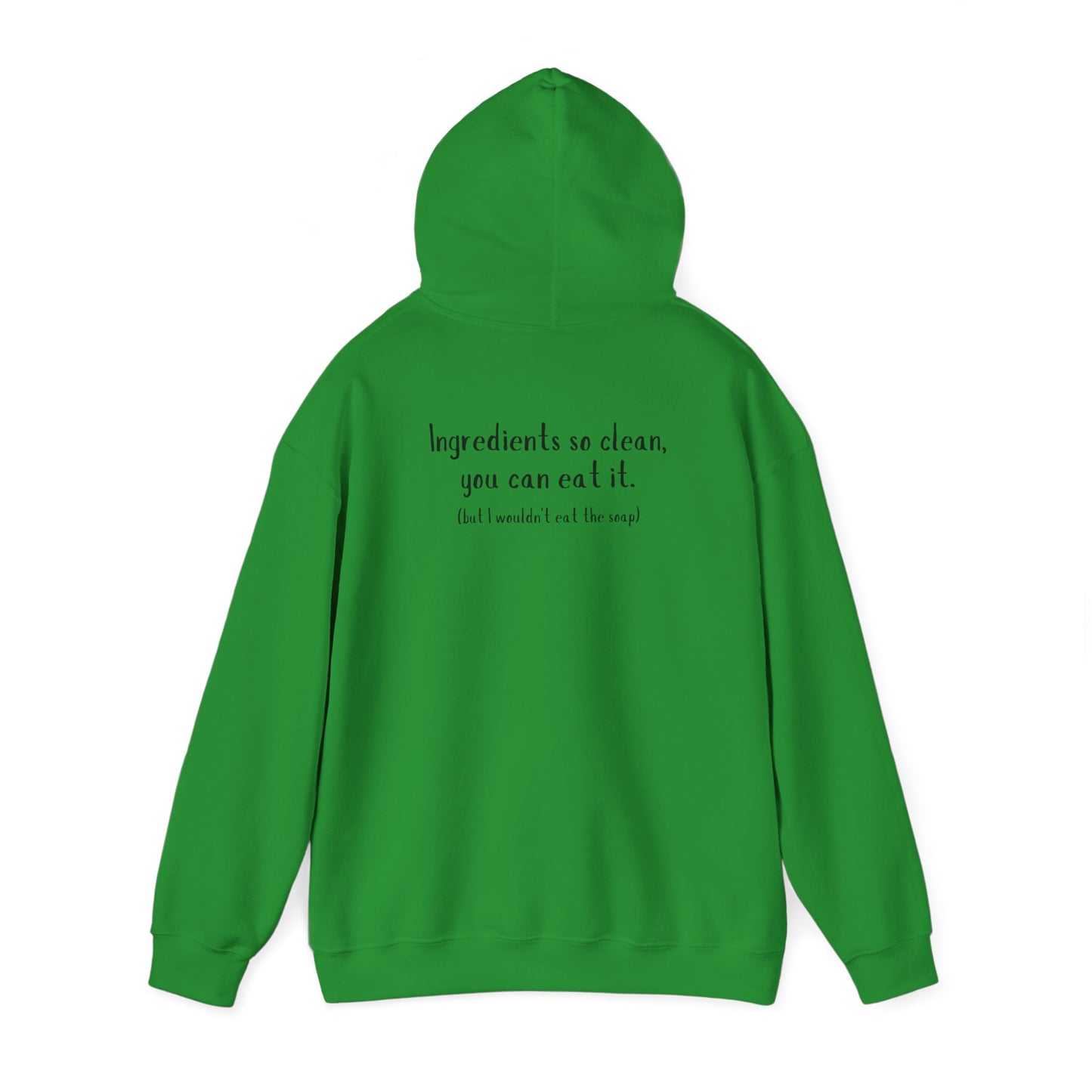 Unisex Heavy Blend™ Hooded Sweatshirt w/ back writing