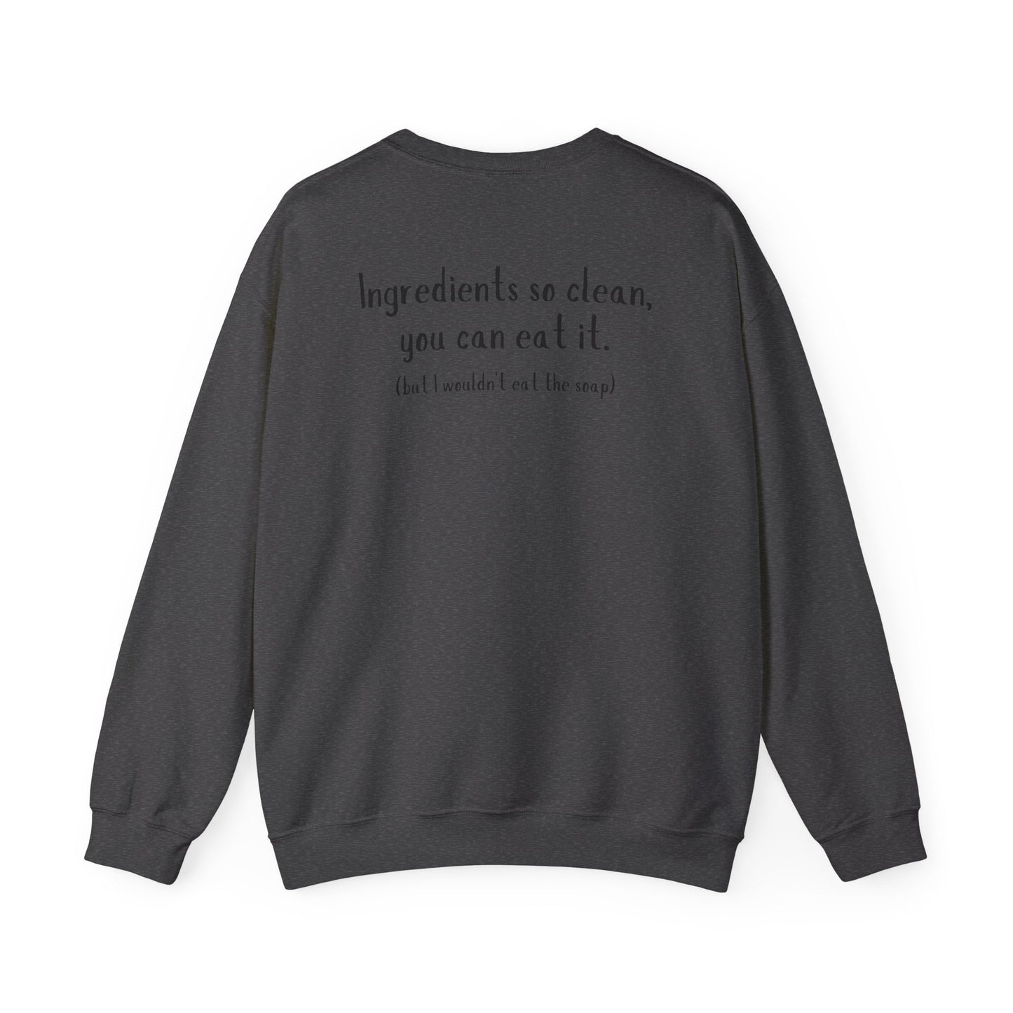 Unisex Heavy Blend™ Crewneck Sweatshirt w/ back writing