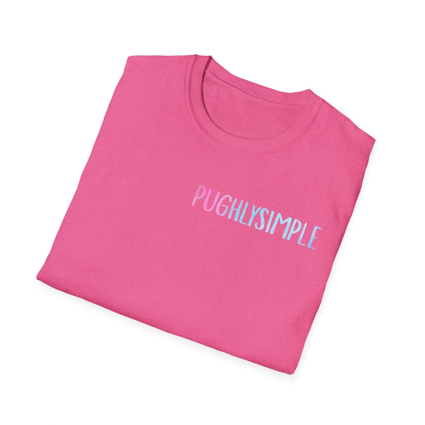 Unisex Softstyle T-Shirt w/back writing
