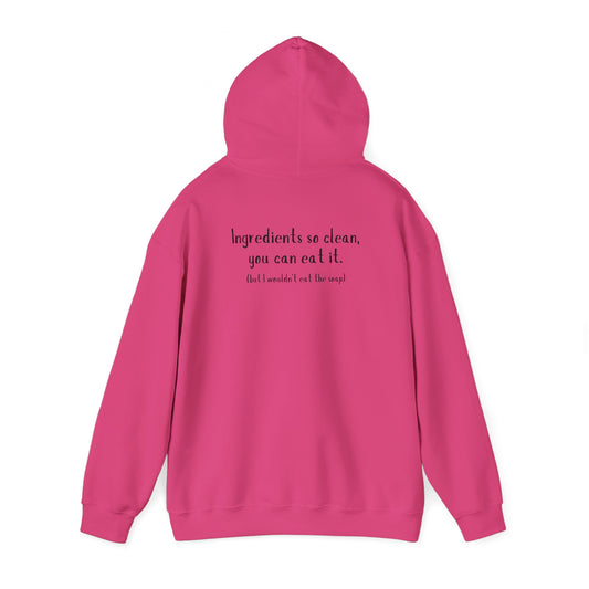 Unisex Heavy Blend™ Hooded Sweatshirt w/ back writing