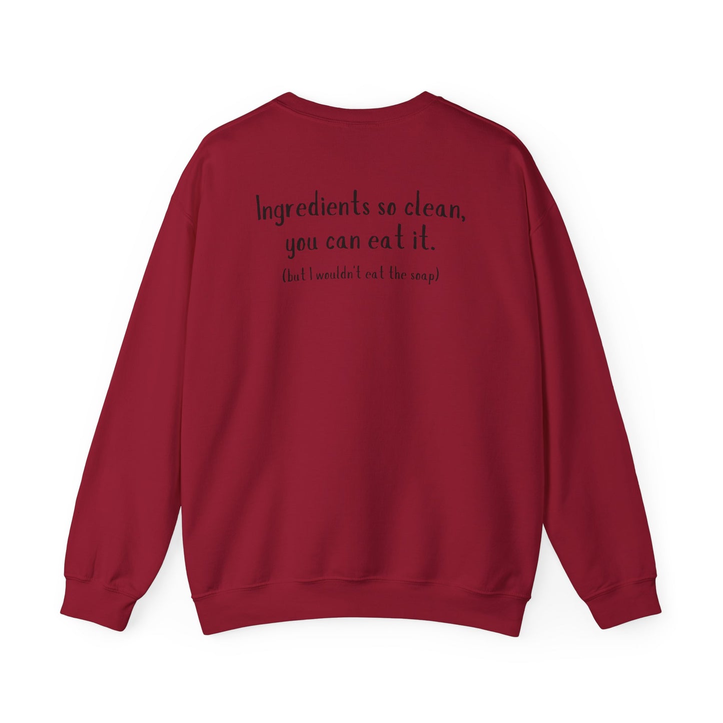 Unisex Heavy Blend™ Crewneck Sweatshirt w/ back writing