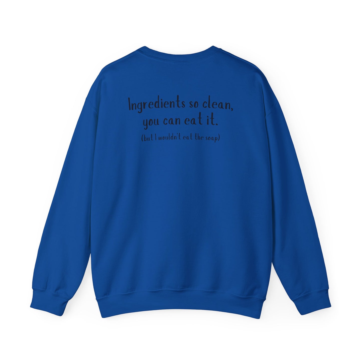 Unisex Heavy Blend™ Crewneck Sweatshirt w/ back writing
