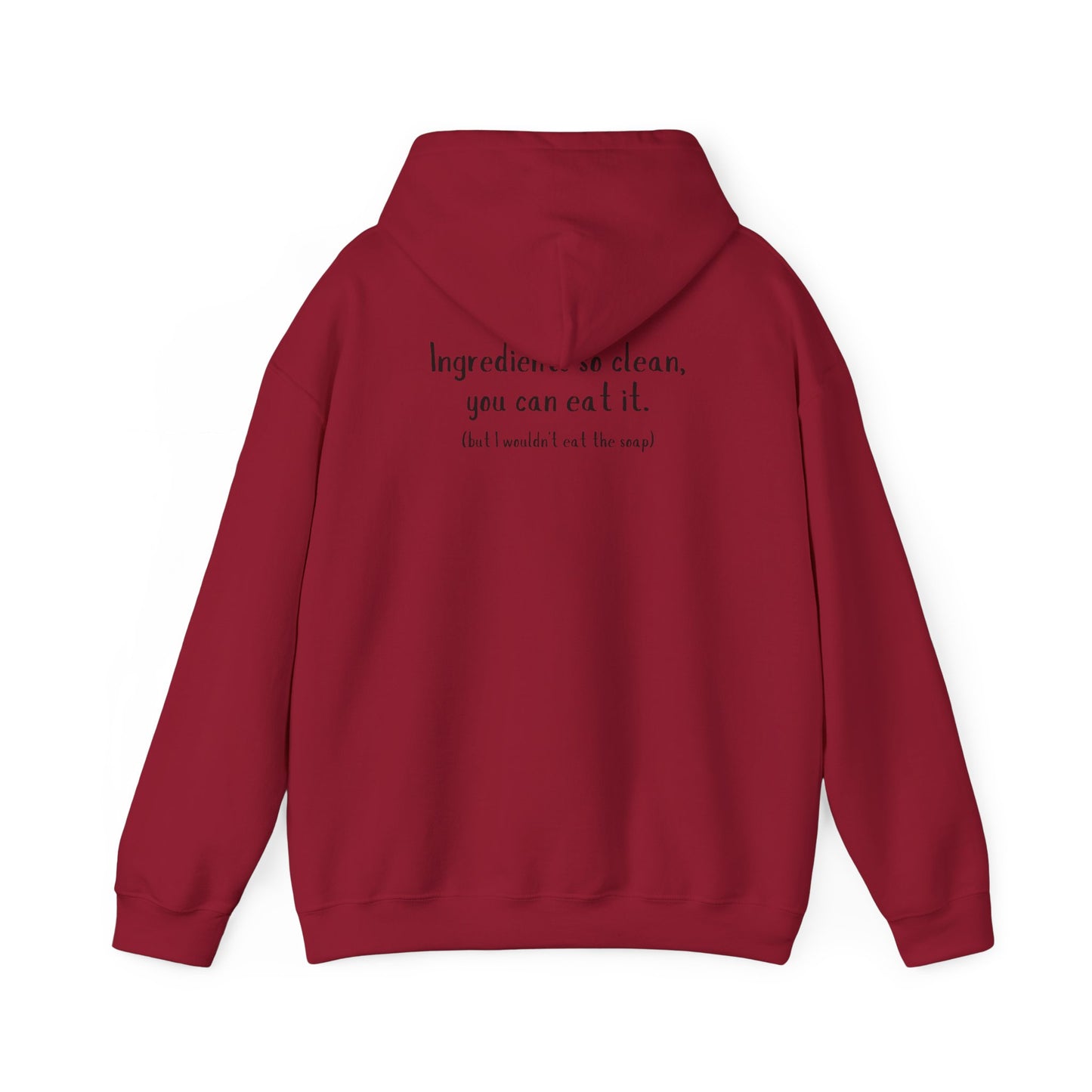 Unisex Heavy Blend™ Hooded Sweatshirt w/ back writing