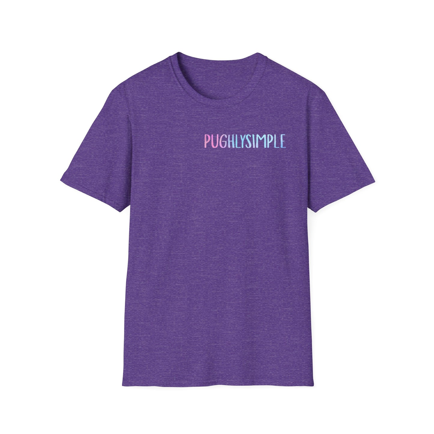 Unisex Softstyle T-Shirt w/back writing