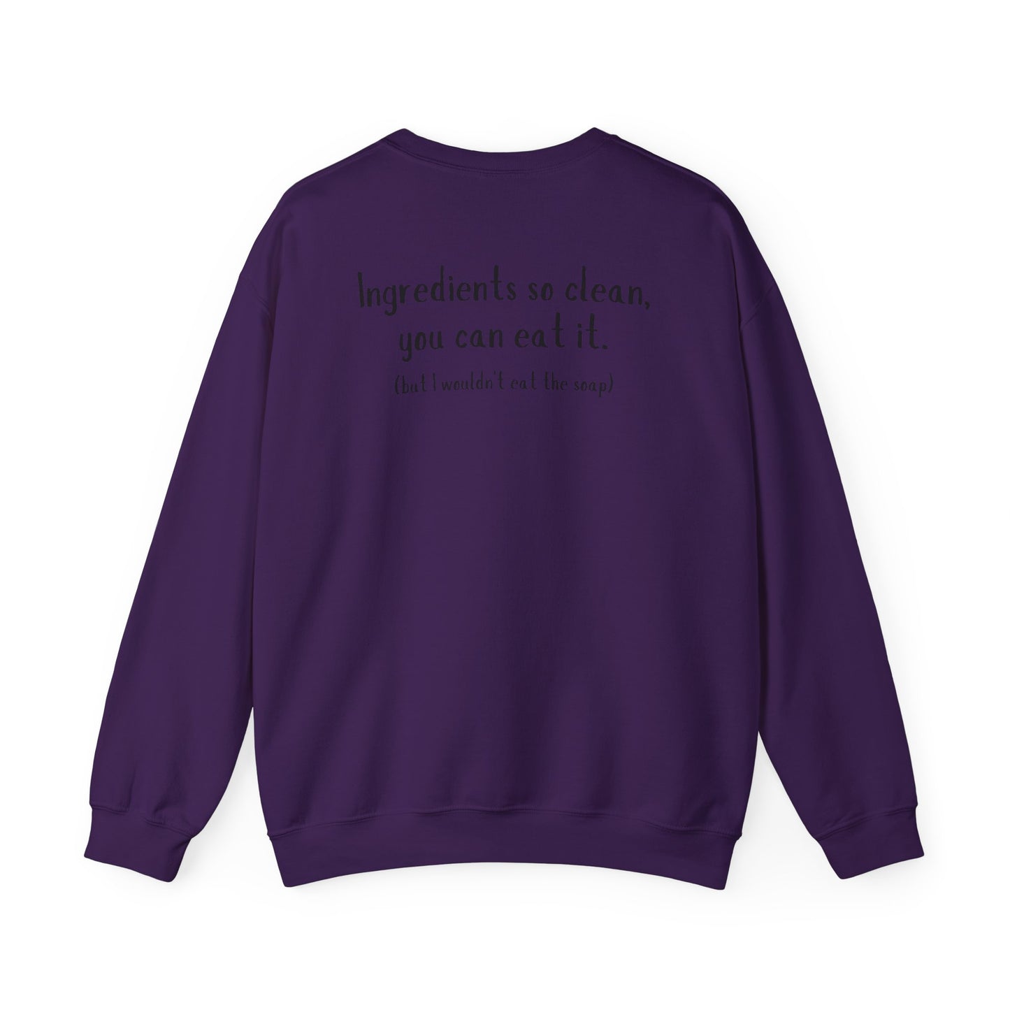 Unisex Heavy Blend™ Crewneck Sweatshirt w/ back writing