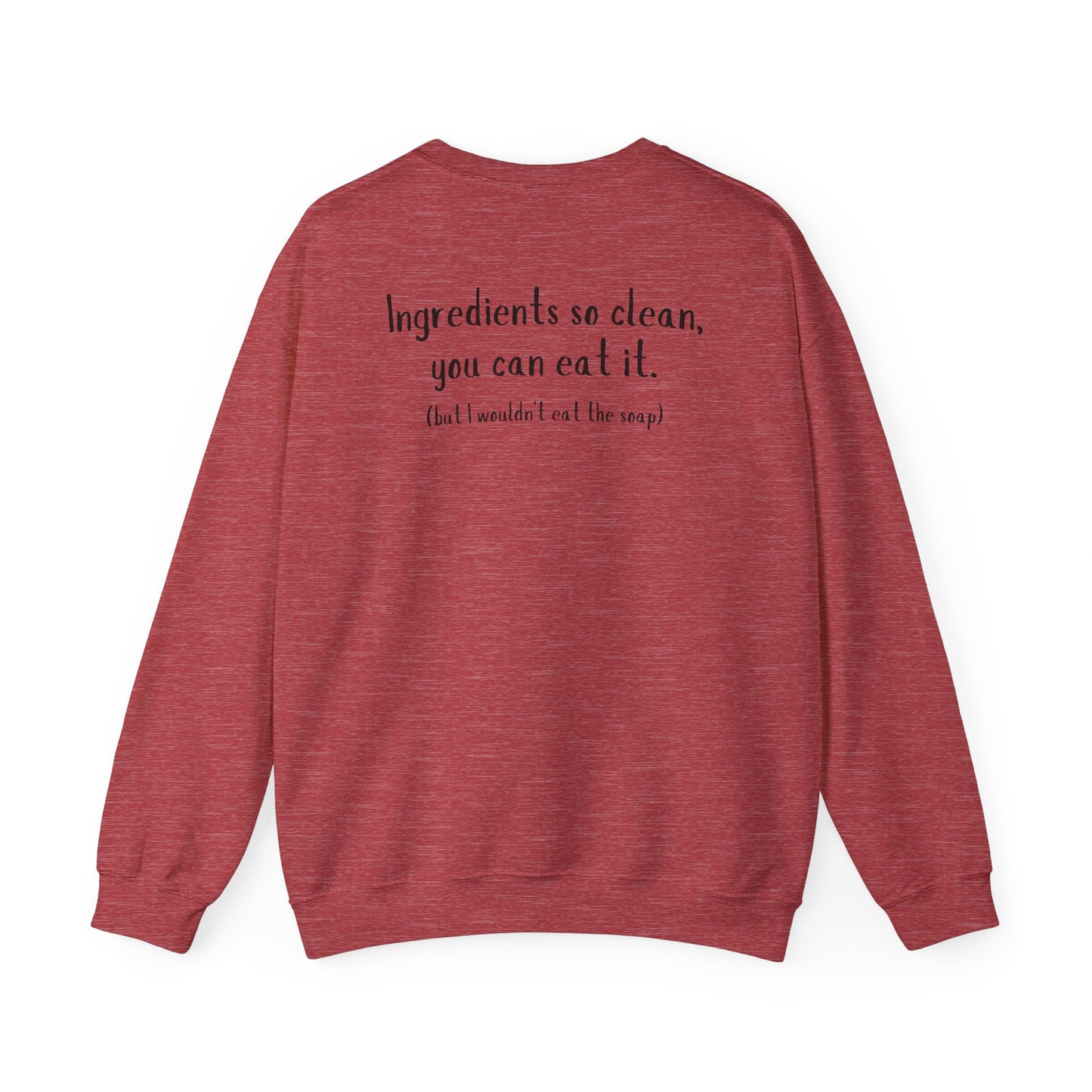 Unisex Heavy Blend™ Crewneck Sweatshirt w/ back writing