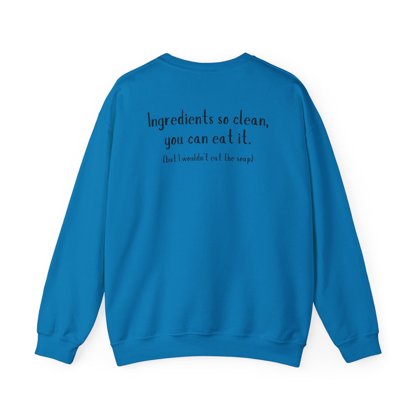 Unisex Heavy Blend™ Crewneck Sweatshirt w/ back writing