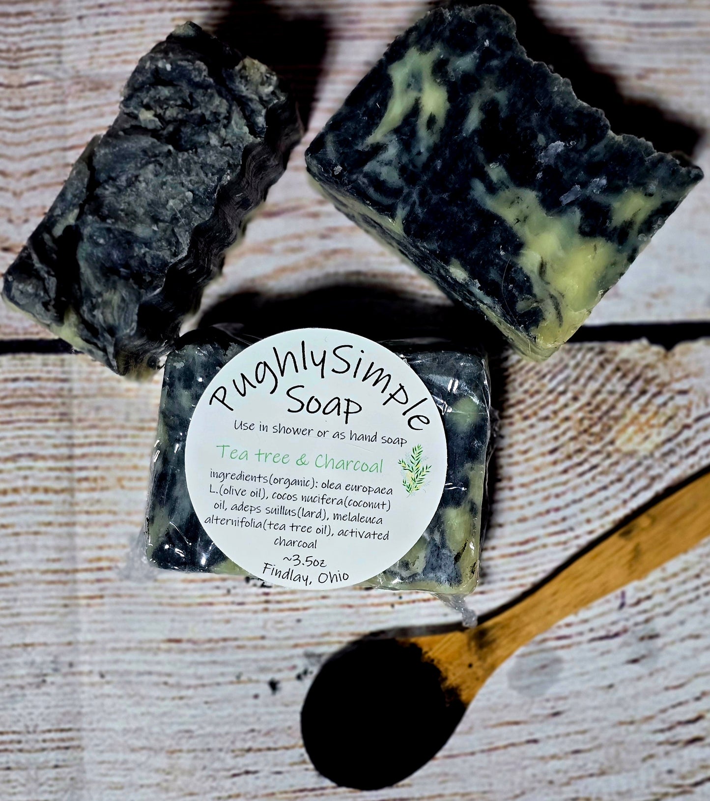 Tea tree & Charcoal Soap