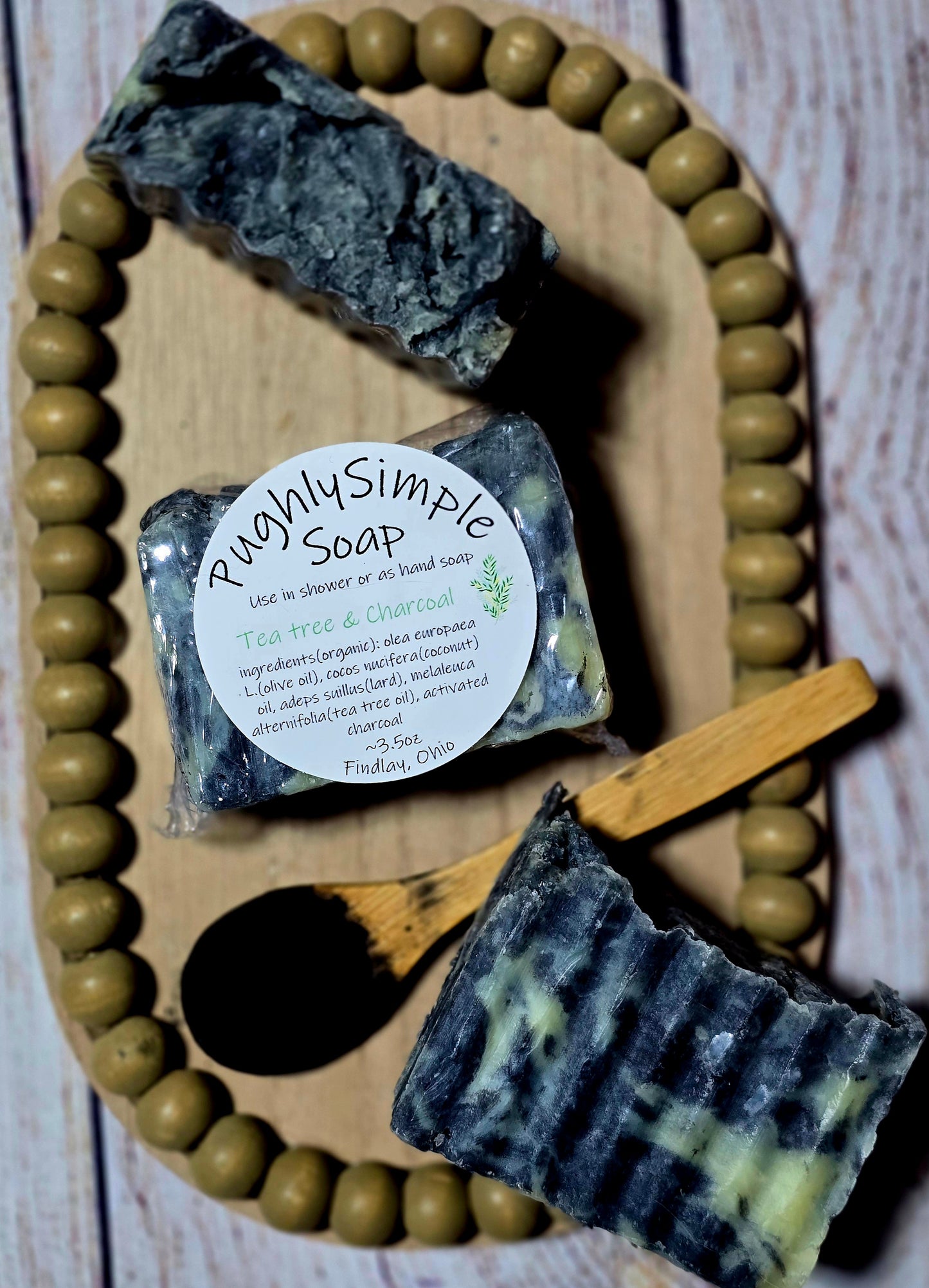Tea tree & Charcoal Soap