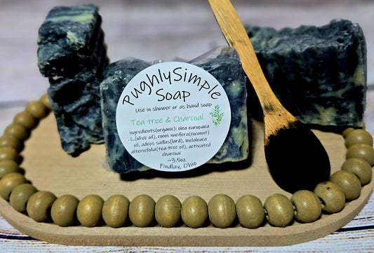 Tea tree & Charcoal Soap