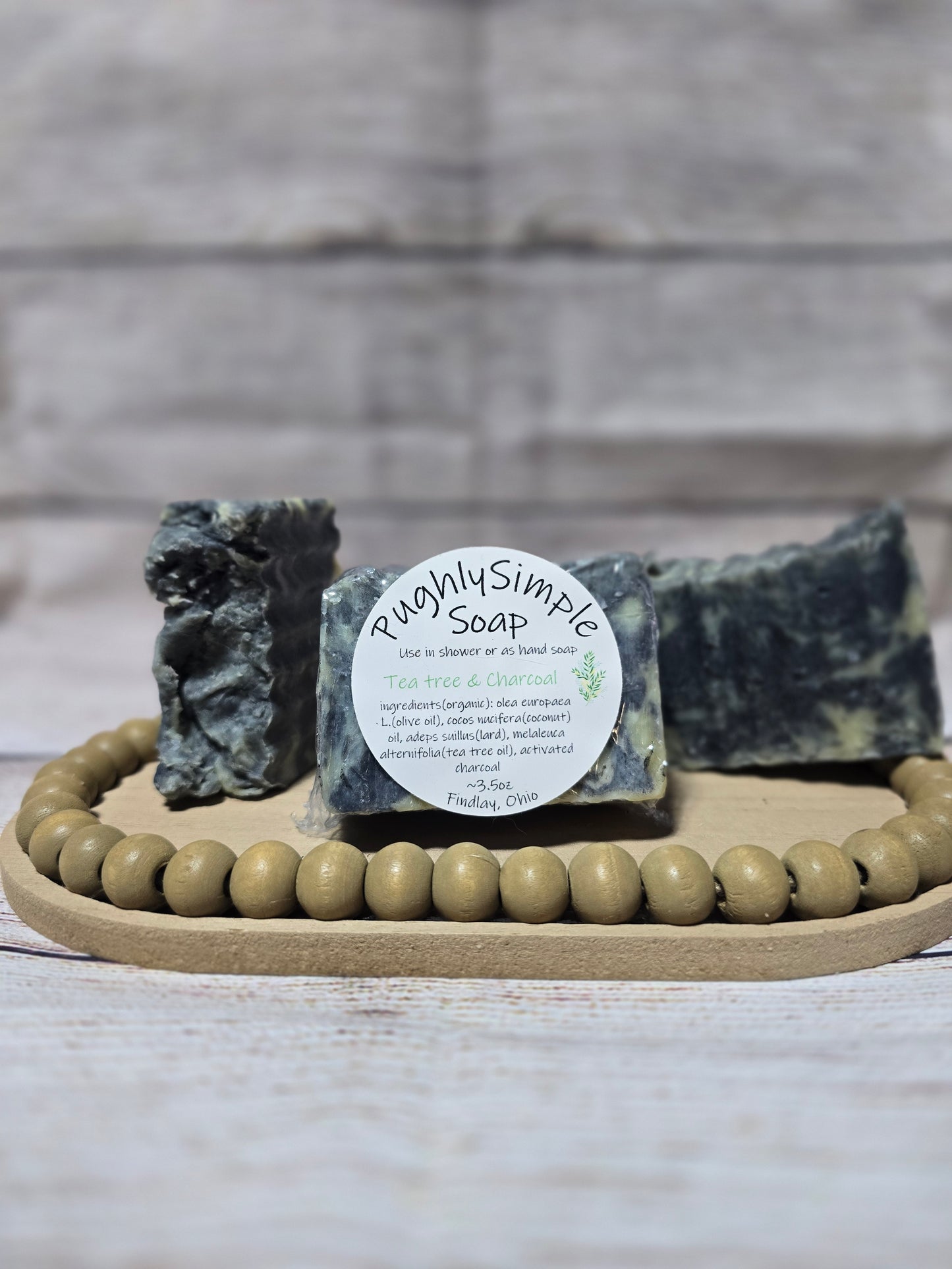 Tea tree & Charcoal Soap