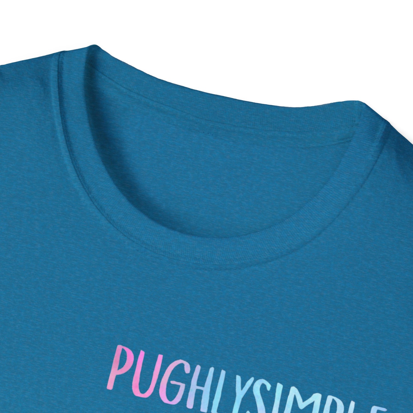 Unisex Softstyle T-Shirt w/back writing