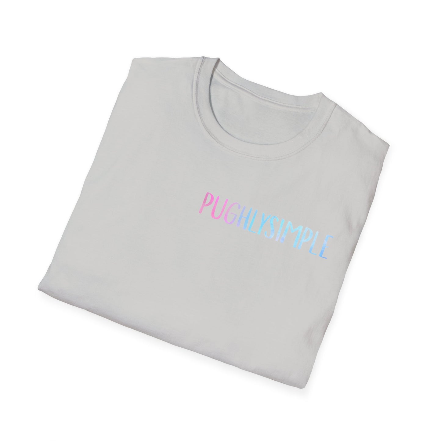 Unisex Softstyle T-Shirt w/back writing
