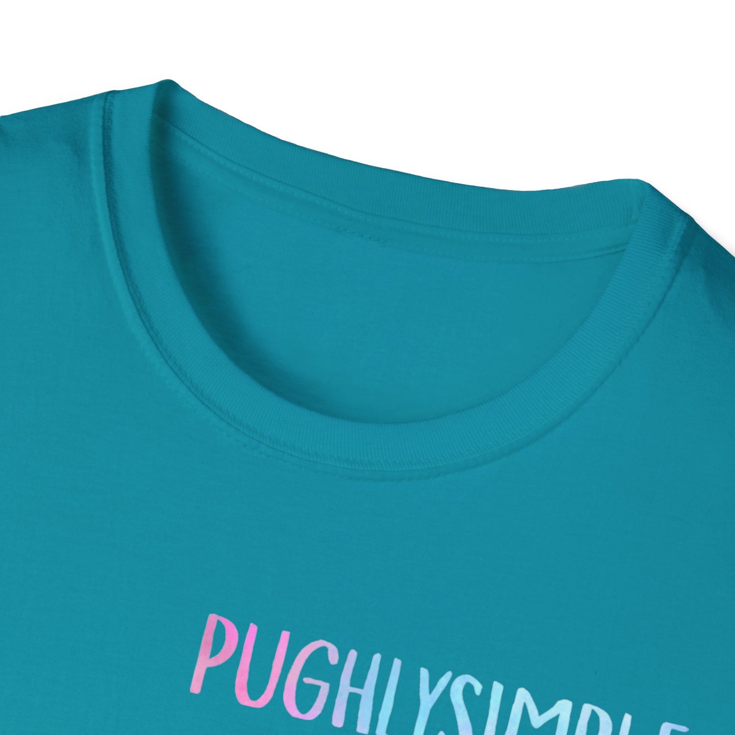 Unisex Softstyle T-Shirt w/back writing