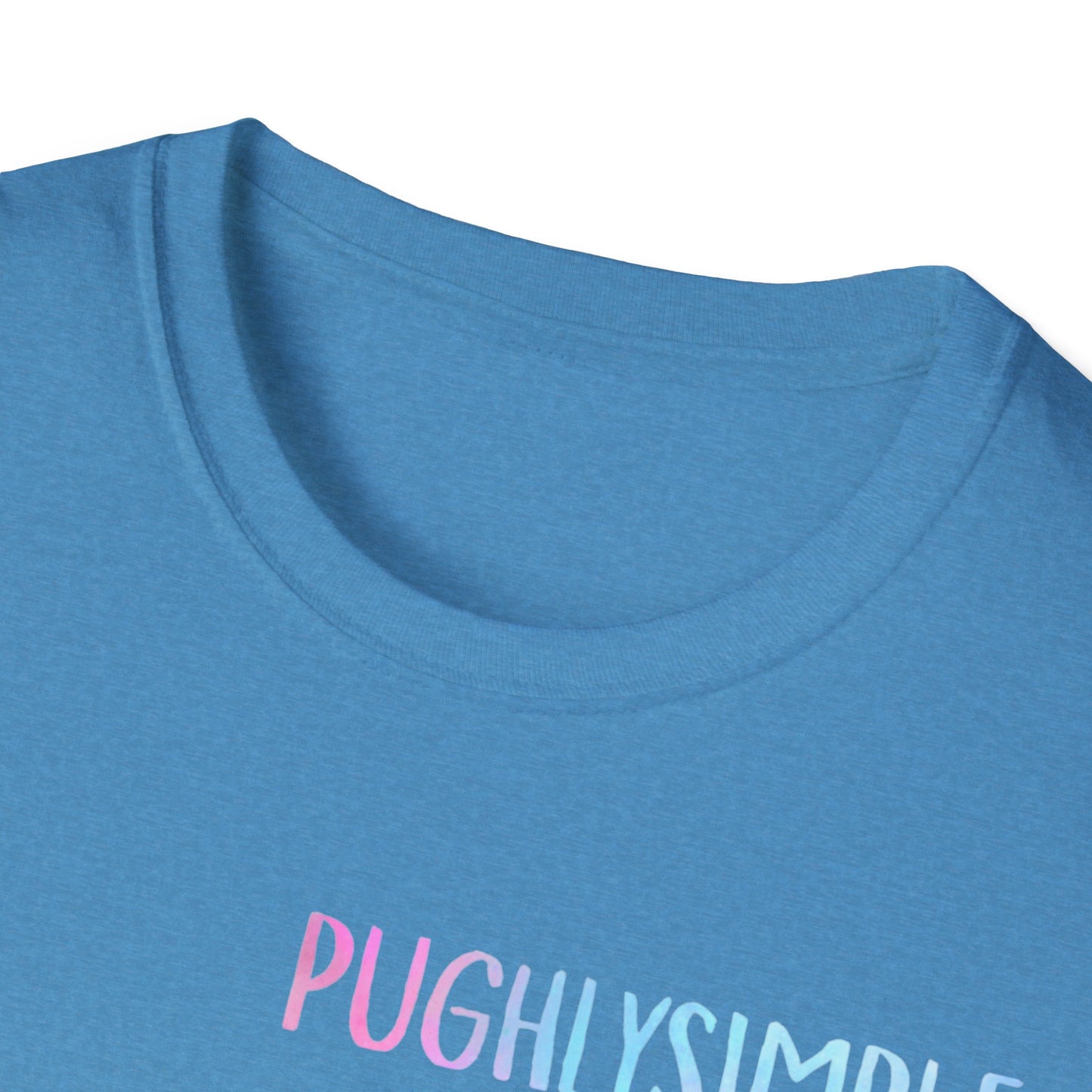Unisex Softstyle T-Shirt w/back writing