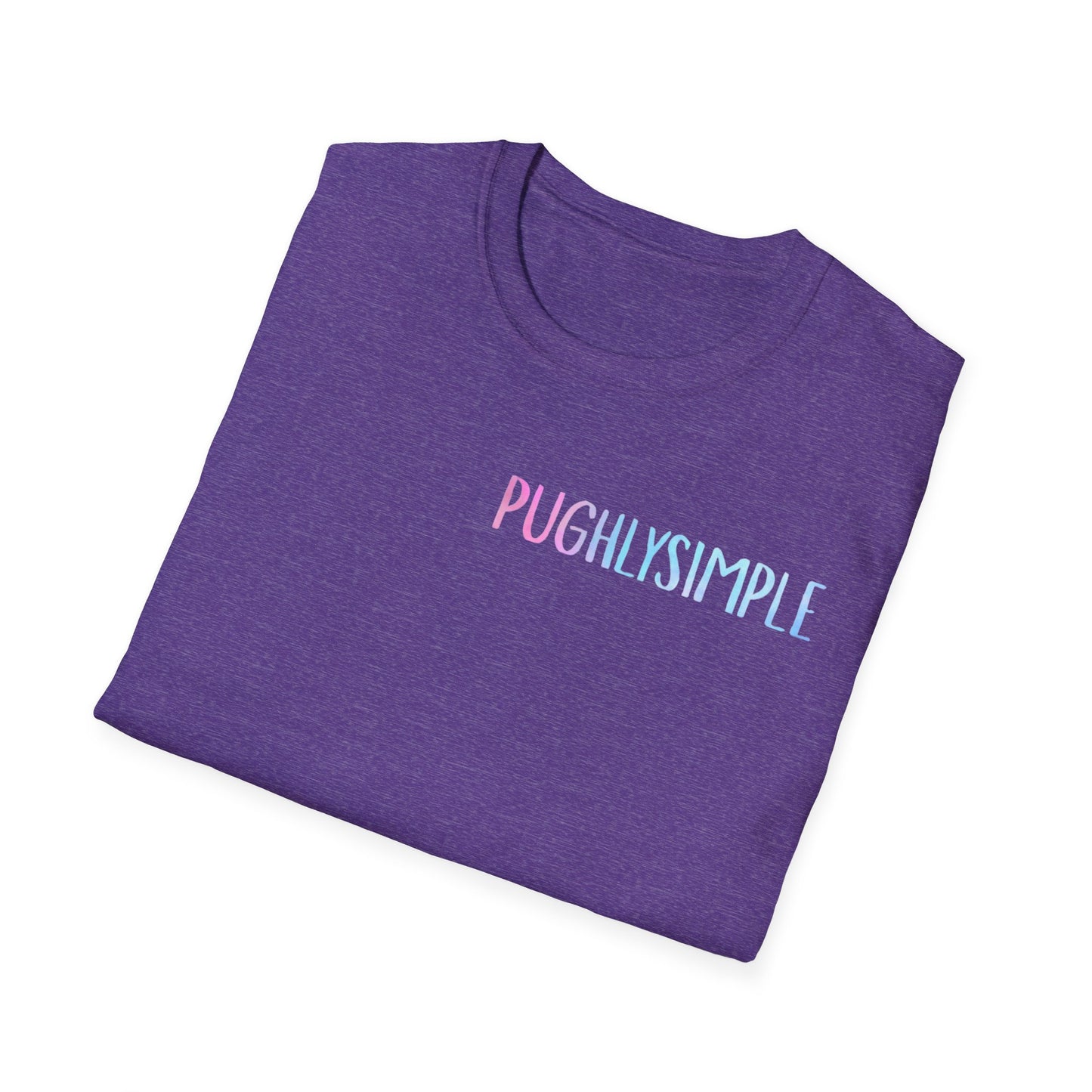 Unisex Softstyle T-Shirt w/back writing