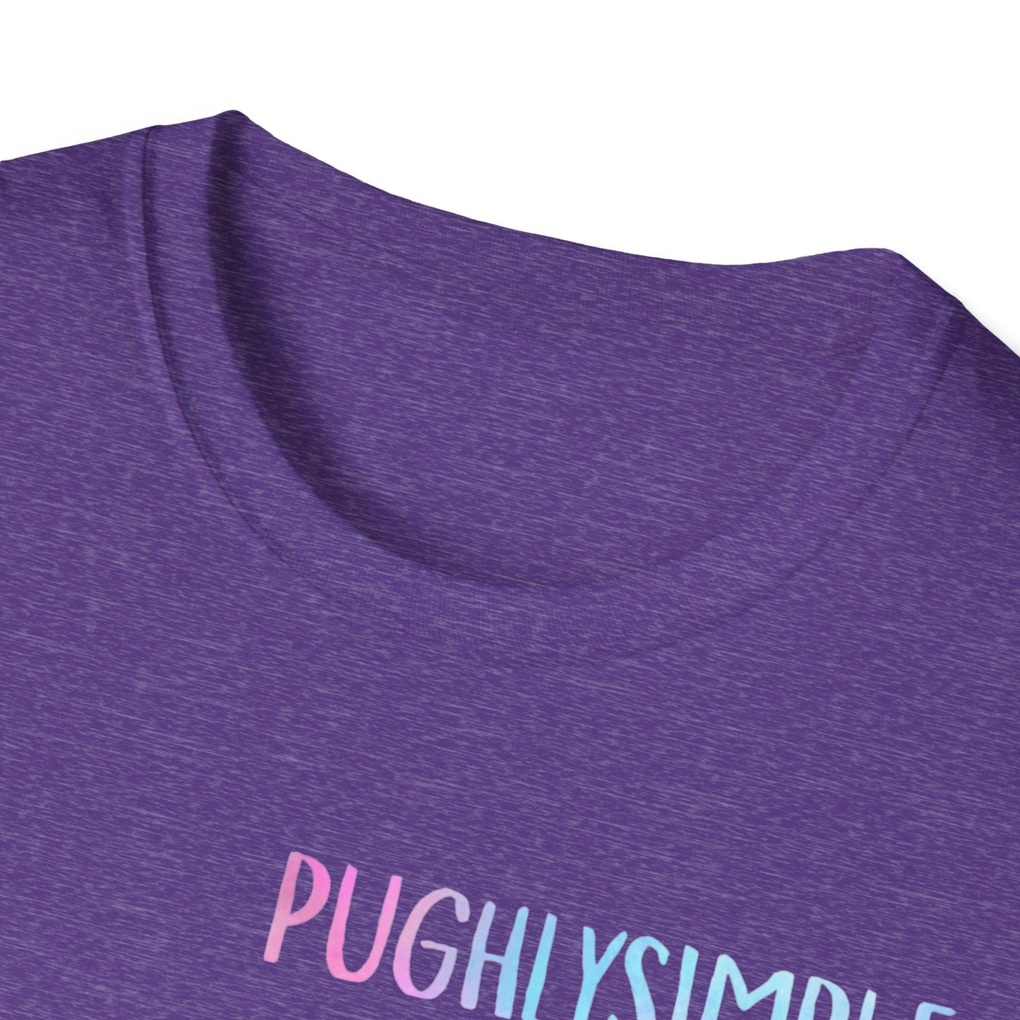 Unisex Softstyle T-Shirt w/back writing