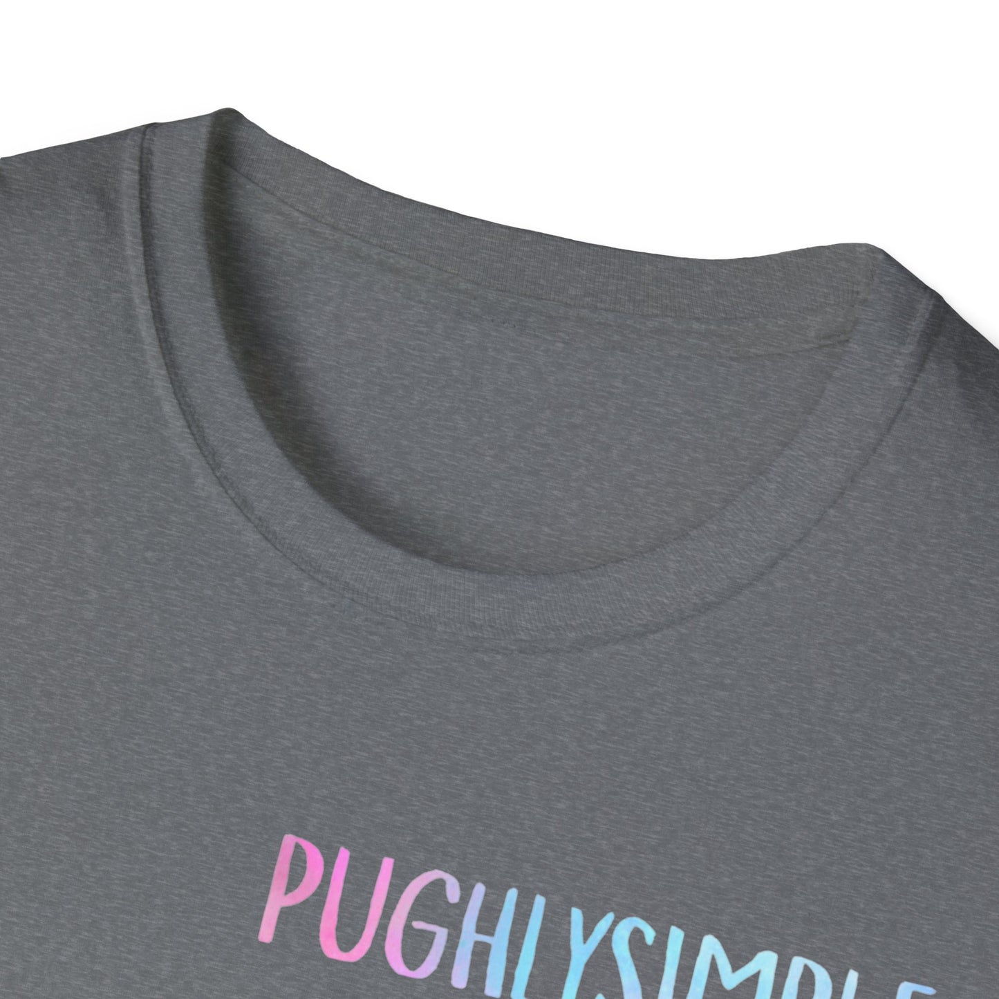Unisex Softstyle T-Shirt w/back writing