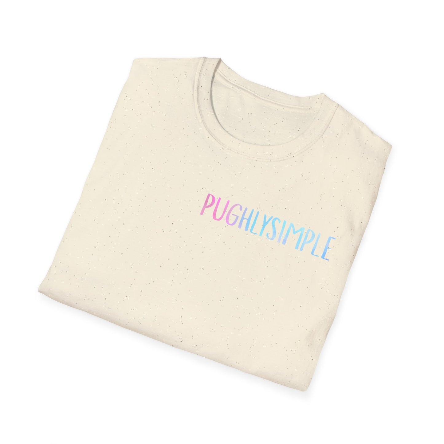 Unisex Softstyle T-Shirt w/back writing