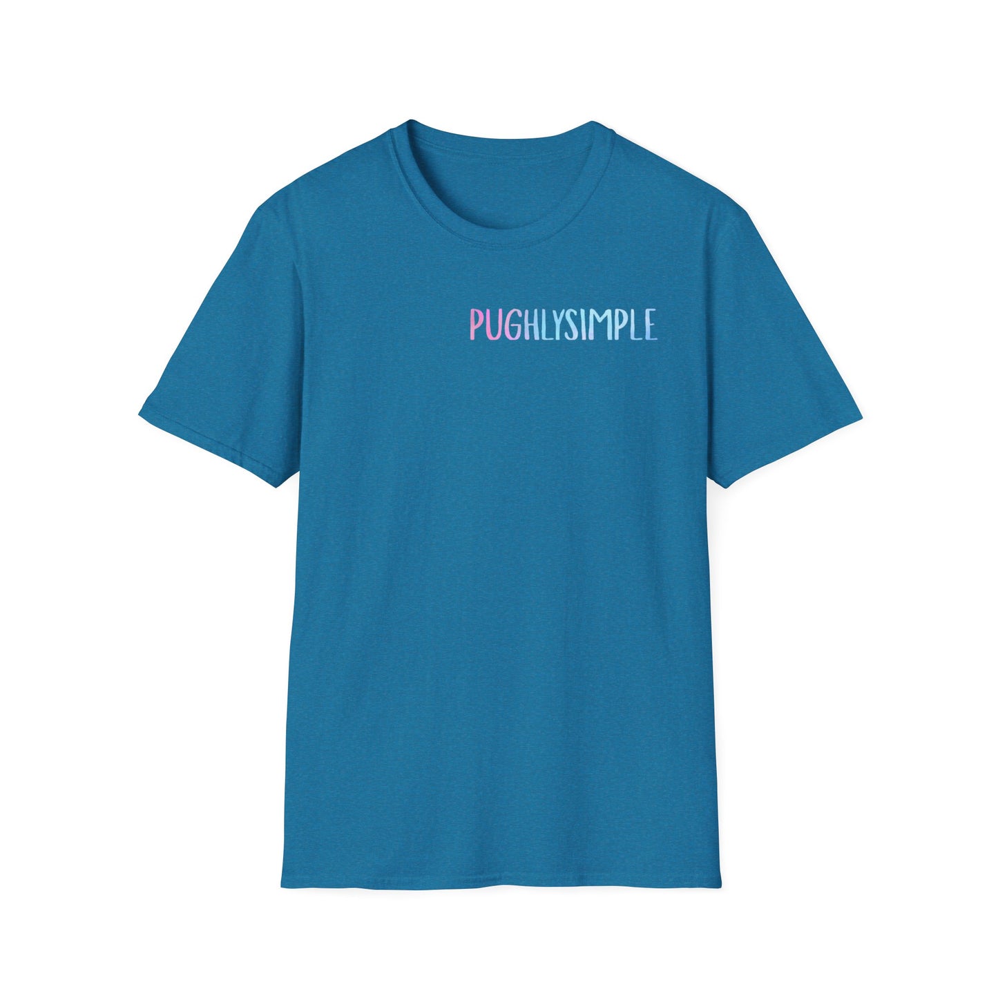 Unisex Softstyle T-Shirt w/back writing