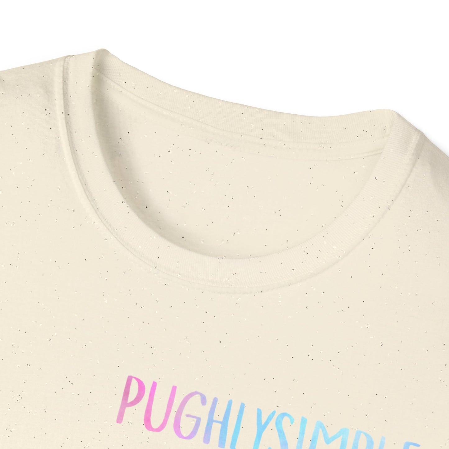 Unisex Softstyle T-Shirt w/back writing